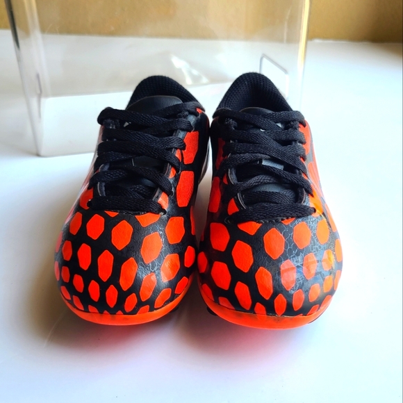 Adidas Predito Instinct FG Soccer Cleats  Red Black Shoes Toddler size 10.5C - Picture 6 of 11